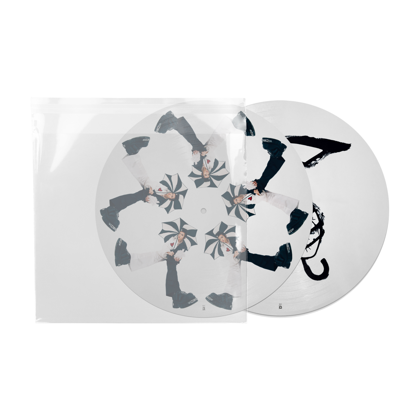 DOUBLE VINYLE COLLECTOR "CŒUR PARAPLUIE"