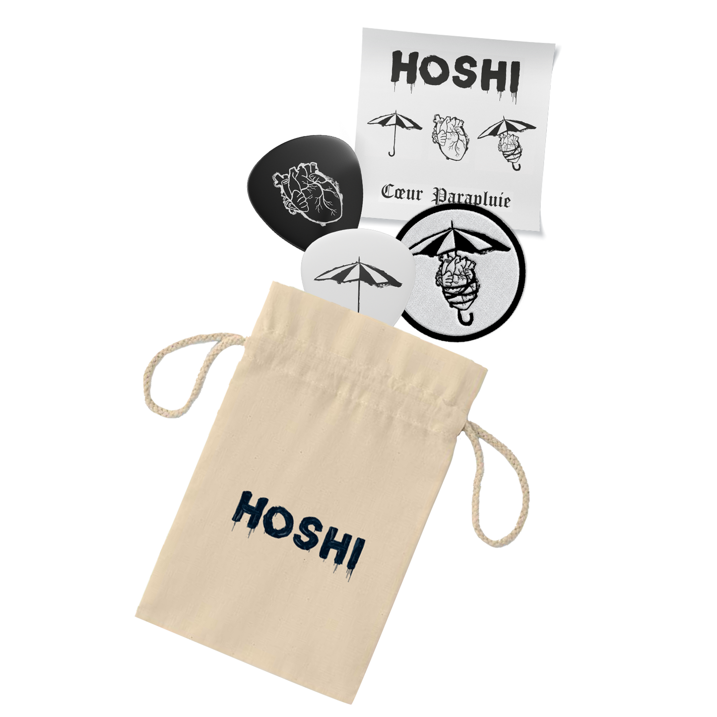 PACK "CŒUR PARAPLUIE" ☂ (VERSION CD COLLECTOR)