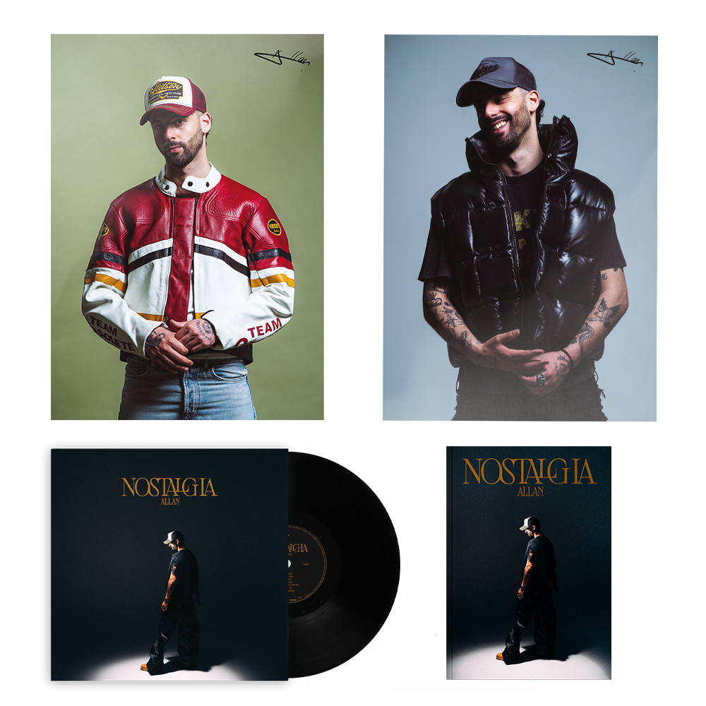 Pack collector Vinyle + Carnet Nostalgia + Affiche recto verso dédicacée