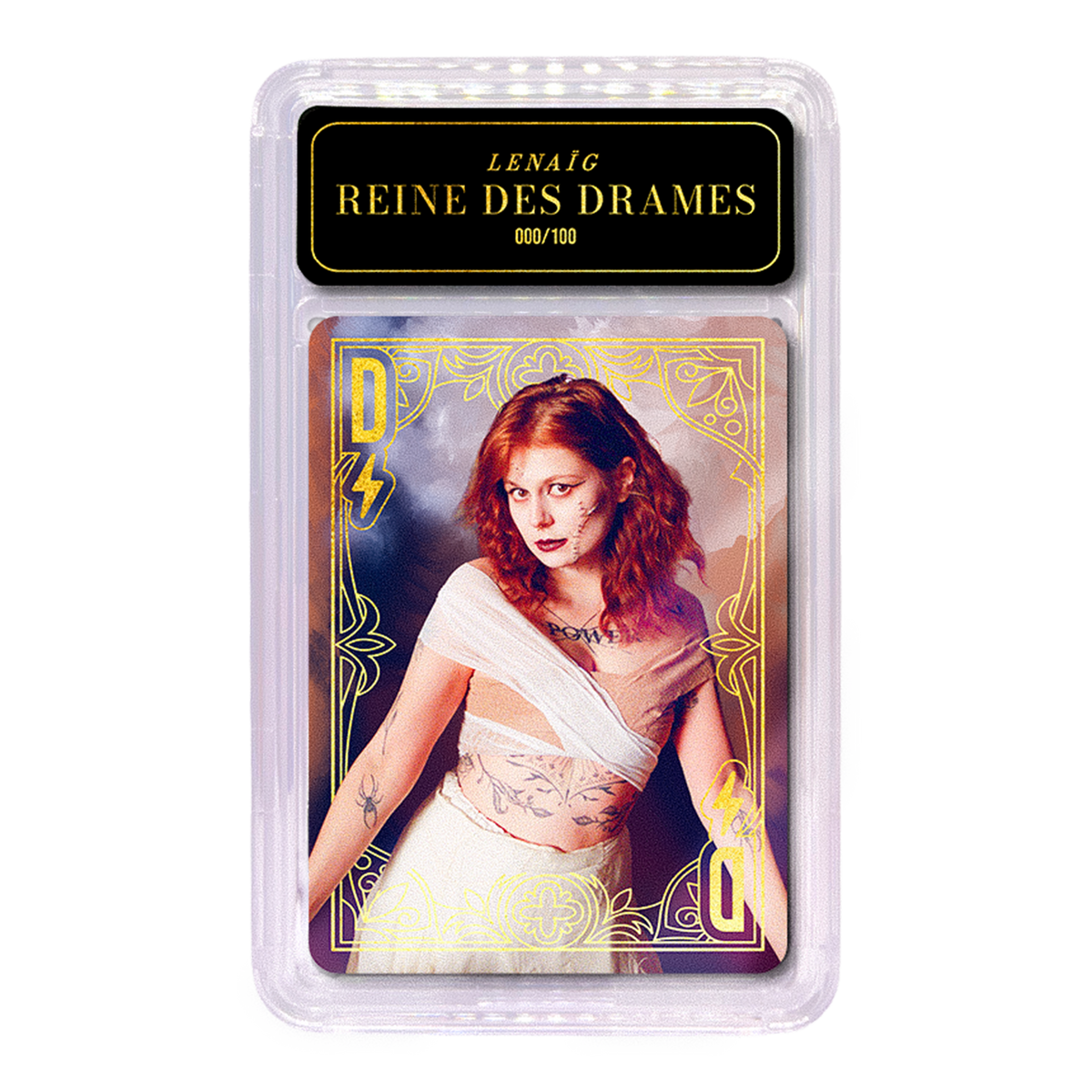 Carte collector "Reine des drames" (série limitée 100 exemplaires)