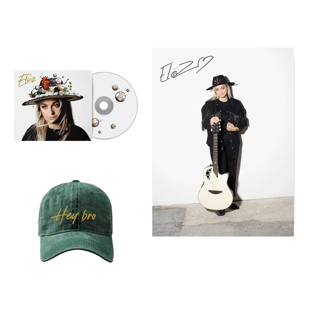 Pack CD + Casquette + Affiche dédicacée
