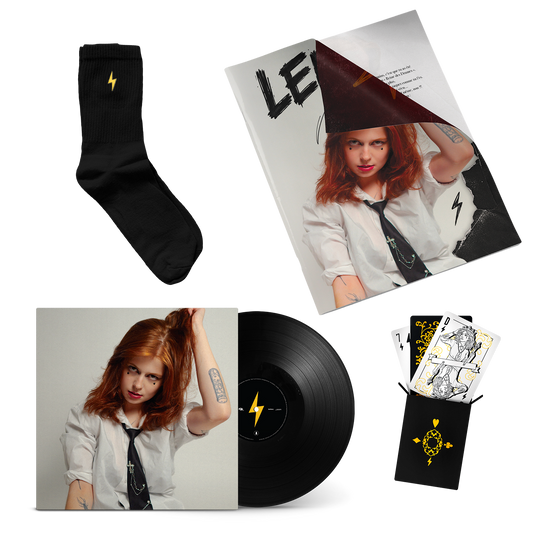 Pack Vinyle + Jeu de cartes + Chaussettes + Fanzine offert (série limitée 300 ex)