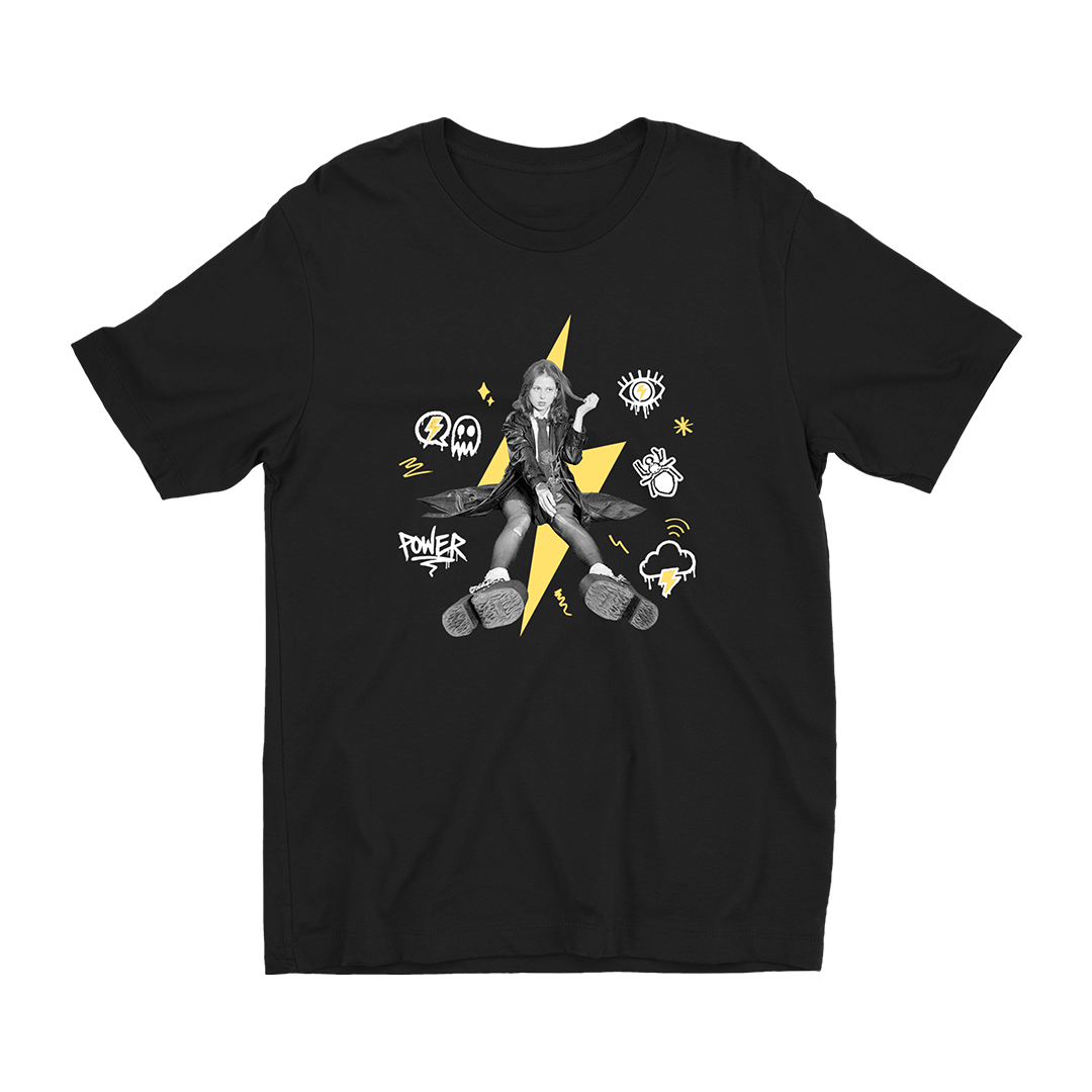 T-shirt « Tour Éclair » + polaroïd dédicacé