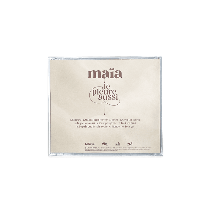 Je pleure aussi - CD