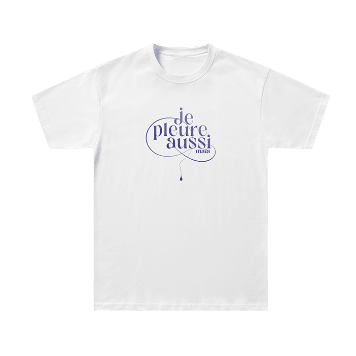 Pack T-shirt "Je pleure aussi" + Porte-clé + CD ou Vinyle