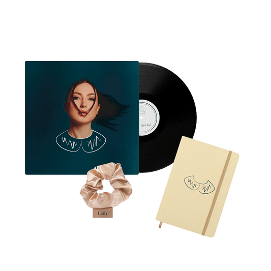 PACK « SIGNÉ, LINH » (VINYLE + CARNET + CHOUCHOU)