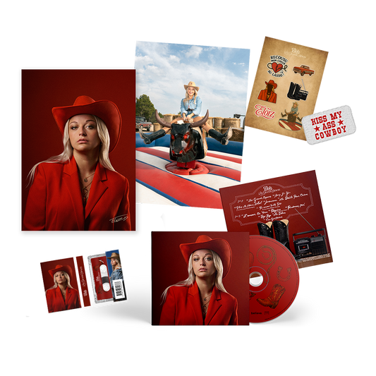 Super pack collector CD + K7 + Stickers + Patch brodé + Affiche dédicacée